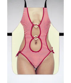 Прикольный фартуки: Фартук девушка в купальнике